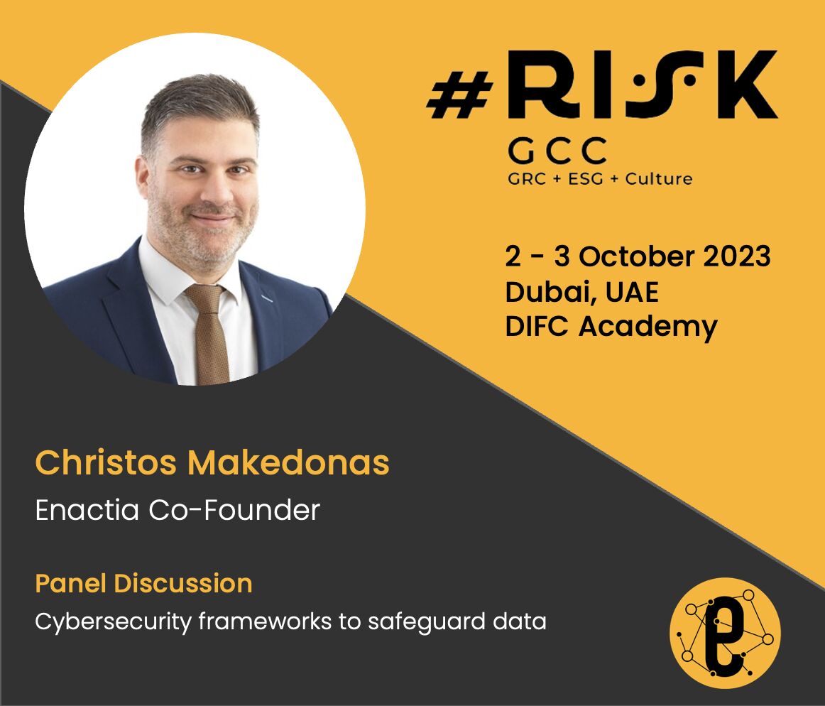 Our Co-Founder as a panelist at the #RISK GCC Conference (2nd & 3rd of October 2023)