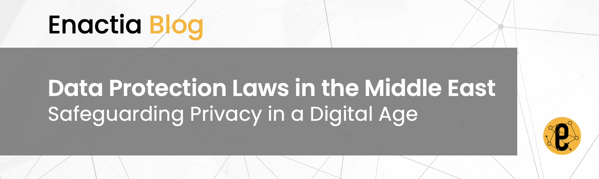 Data Protection Laws in the Middle East: Safeguarding Privacy in a Digital Age